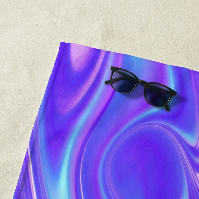 Toalha De Praia Abstrato de Mermaid Giggles (In Situ)