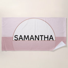 Toalha De Praia Abstrato Personalizada Beach Towel