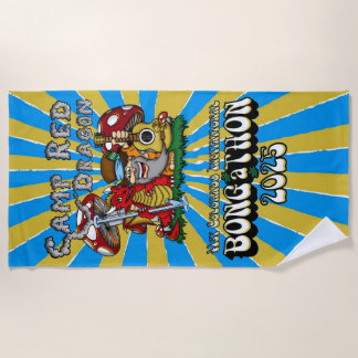 Toalha De Praia Acampamento Red Dragon 2025 B.A.T. Beach Towel