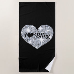 Toalha De Praia Adoro Bling Beach Towel