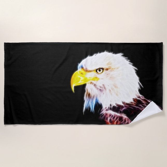 Toalha De Praia Águia (Frente)