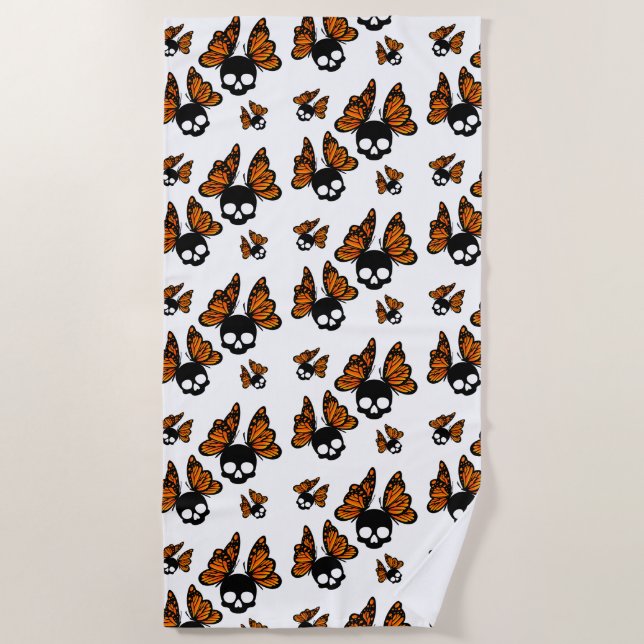 Toalha De Praia Akumal Mexico Design - Beach Towel (Frente)