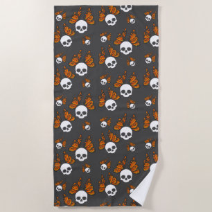 Toalha De Praia Akumal Mexico Design - Beach Towel