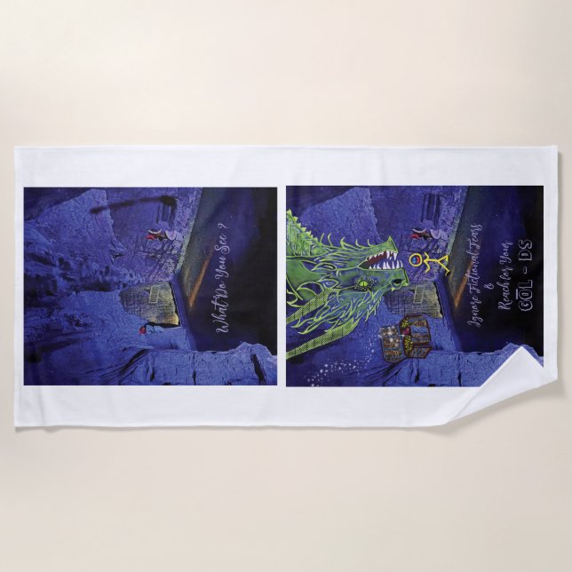 Toalha De Praia Alcance para sua Towel Beach (Frente)