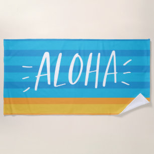 Toalha De Praia Aloha