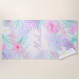 Toalha De Praia Aloha