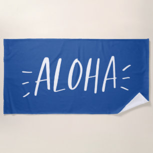 Toalha De Praia Aloha