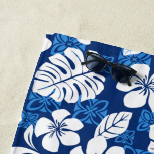 TOALHA DE PRAIA ALOHA SEXTA-FEIRA (AZUL)