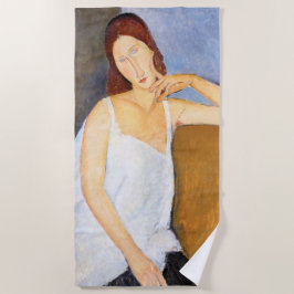 Toalha De Praia Amedeo Modigliani - Jeanne Hebuterne