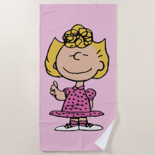 Toalha De Praia Amendoins   Sally Super Smile