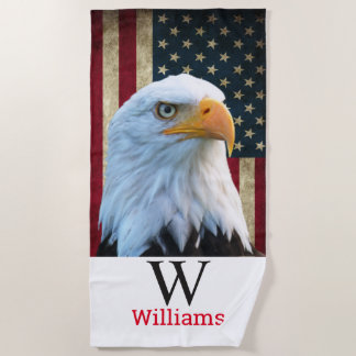 Toalha De Praia AMÉRICA BALD EAGLE Beach Towel