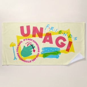 Toalha De Praia AMIGOS™ Unagi