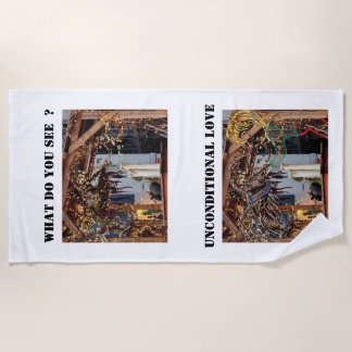Toalha De Praia Amor incondicional