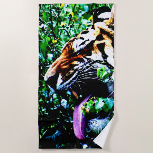 Toalha De Praia Amur Tiger btcna