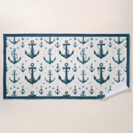 Toalha De Praia Âncoras Perdidas