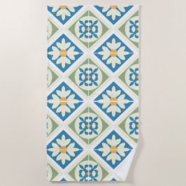 Toalha De Praia Andalusian Tiles 13