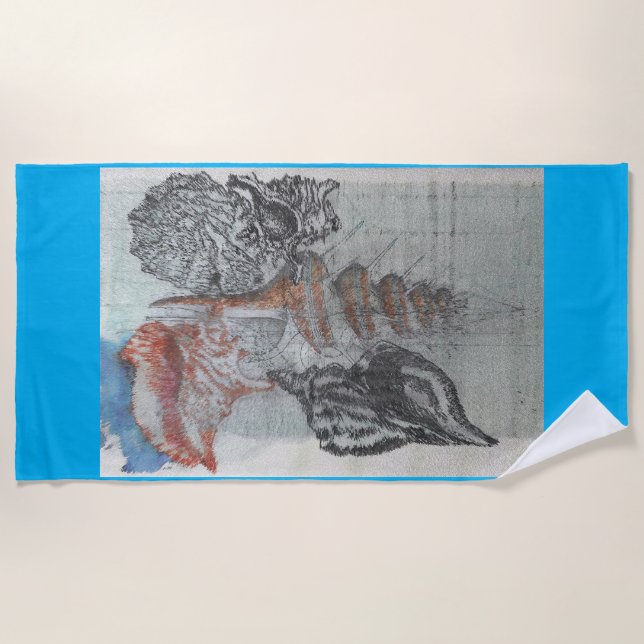 Toalha De Praia Andro, Bahamas: Beach Towel (Frente)