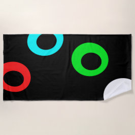 Toalha De Praia Anéis voadores