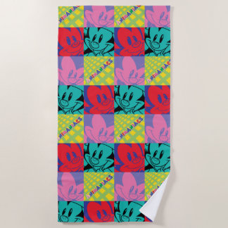 Toalha De Praia Animaniacs | Warner Siblings Pop Art Graphic