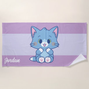 Toalha De Praia Anime Tom e Jerry - Tom