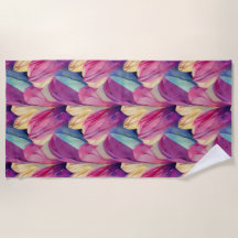 Aquarela Flores de Primavera Pintadas Vibrantes