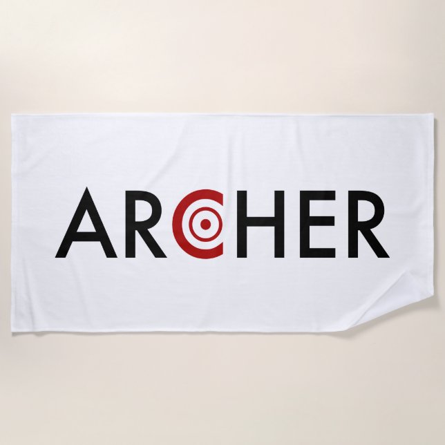 Toalha De Praia Archer (Frente)