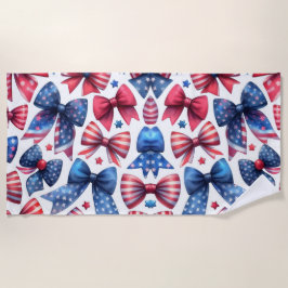 Toalha De Praia ARCOS do Dia de Campo dos EUA