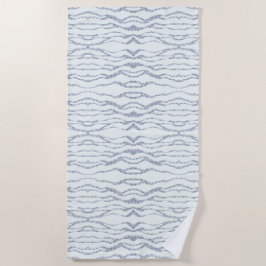 Toalha De Praia Arte de Aranha-Aranha de Zebra Cinza Nublada