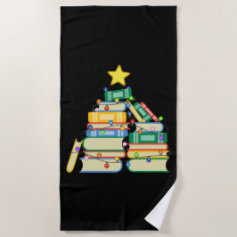 Toalha De Praia Árvore de Natal Bookie II