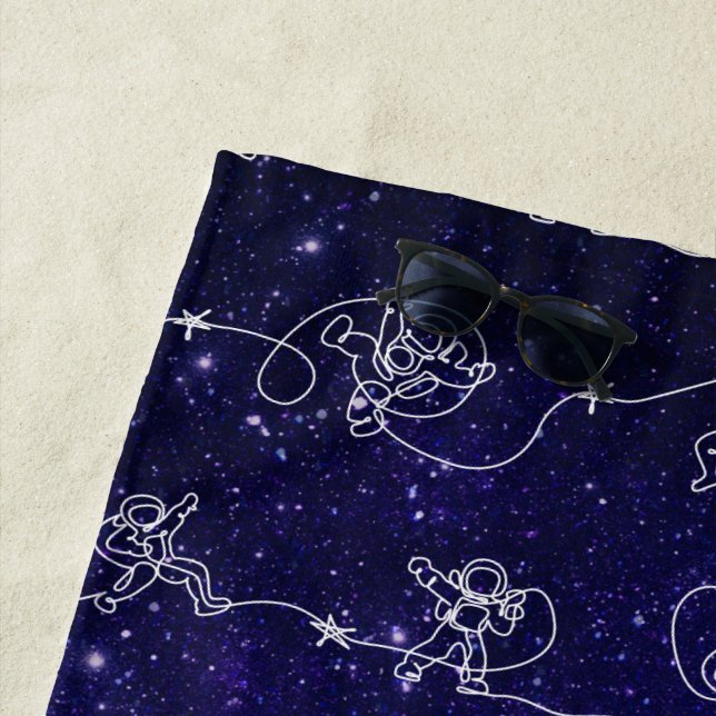 Toalha De Praia Astronauta (In Situ)