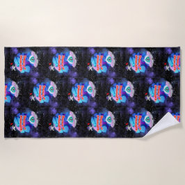 TOALHA DE PRAIA ASTRONAUTA NA FORMAÇÃO