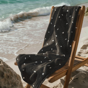 Toalha De Praia Astronomia Espacial Padrão Invisível