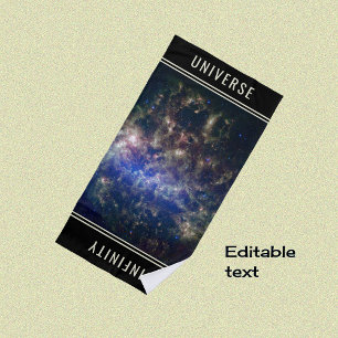 Toalha De Praia Astronomia feita sob encomenda do texto da