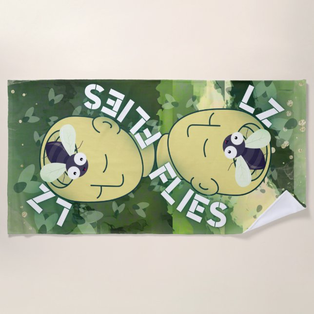 Toalha De Praia Aterrissagem, zona Beach Towel (Frente)