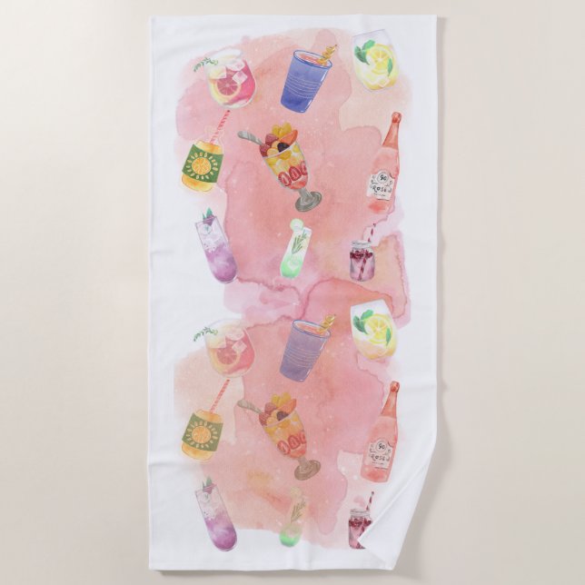 TOALHA DE PRAIA ATUALIZAÇÃO DO VERÃO (Frente)