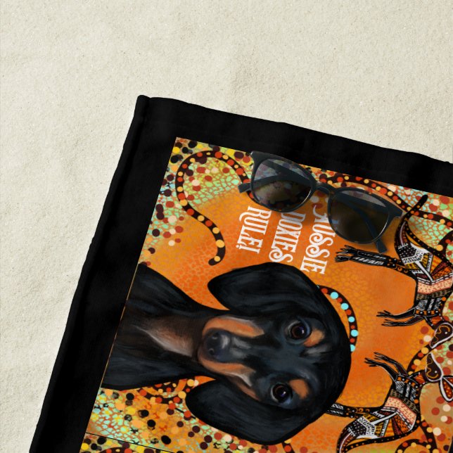 TOALHA DE PRAIA AUSTRÁLIA ART (In Situ)