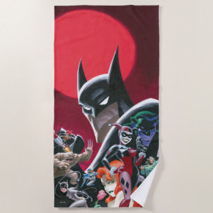 Toalha De Praia Aventuras de Batman Damas Perigosas e Demônios