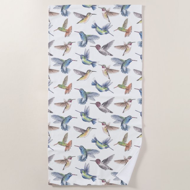 Toalha De Praia Aves (Frente)