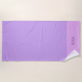 Toalha De Praia Avó Roxo