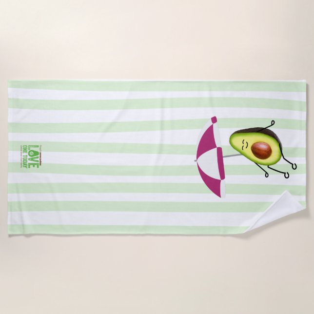 Toalha De Praia Avocado Beach Towel (Frente)