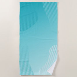 Toalha De Praia Azul-turquesa