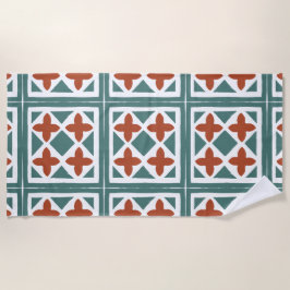 Toalha De Praia Azulejos Andaluzes 15