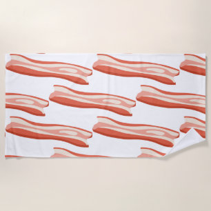 Toalha De Praia Bacon Me Crazy Towel