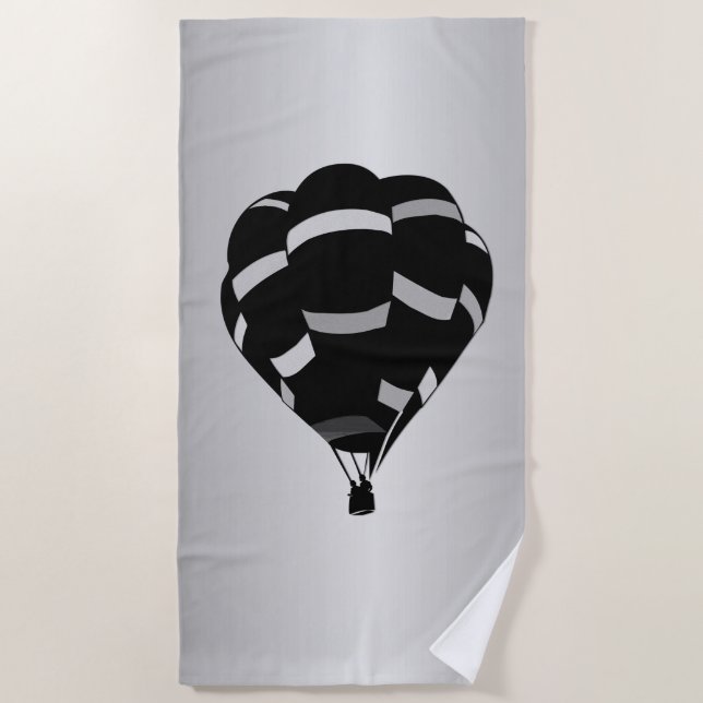 Toalha De Praia Balão de Ar Quente (Frente)