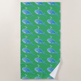 Toalha De Praia Baleia - Beach Towel