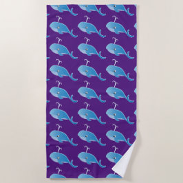 Toalha De Praia Baleia - Beach Towel