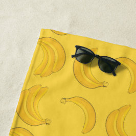 Toalha De Praia Banana tropical
