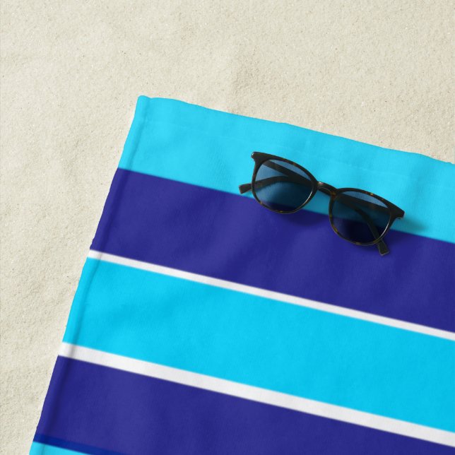Toalha De Praia Bandas Azuis (In Situ)