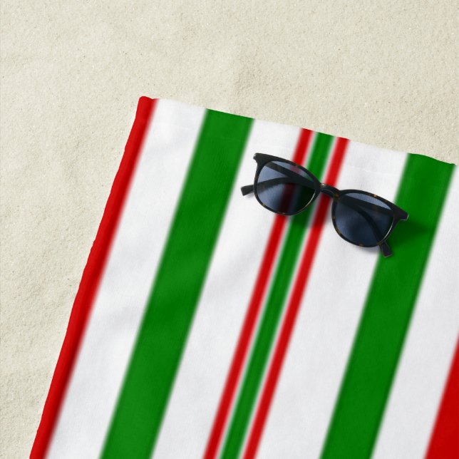 Toalha De Praia Bandas decorativas de Natal (In Situ)