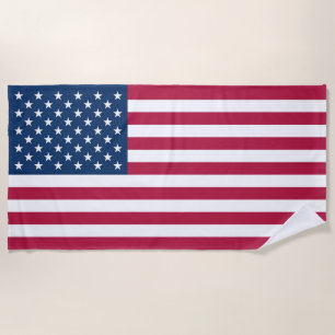 Toalha De Praia bandeira americana